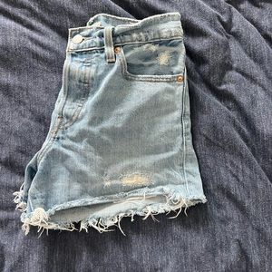 Levi’s Light Wash Shorts